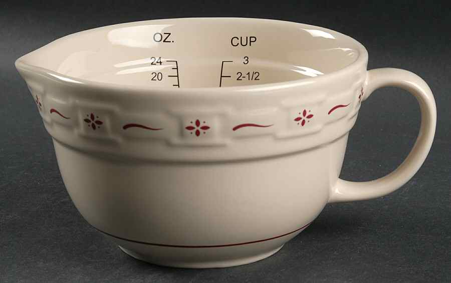 Woven Traditions Red Measuring Cup by Longaberger-1