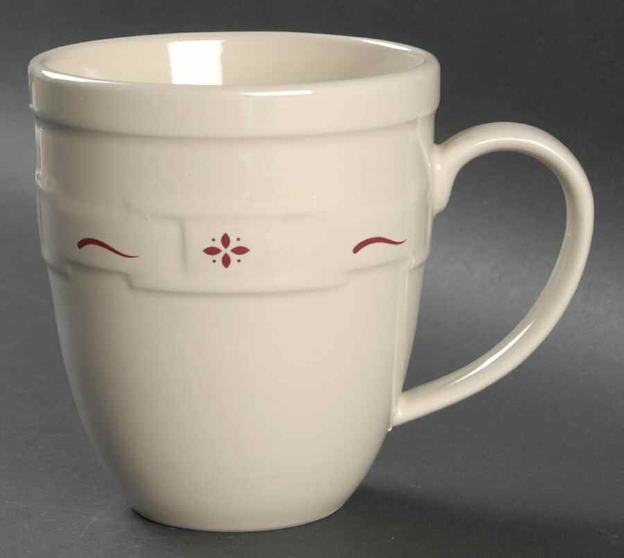 Woven Traditions Red Jumbo Mug by Longaberger-1