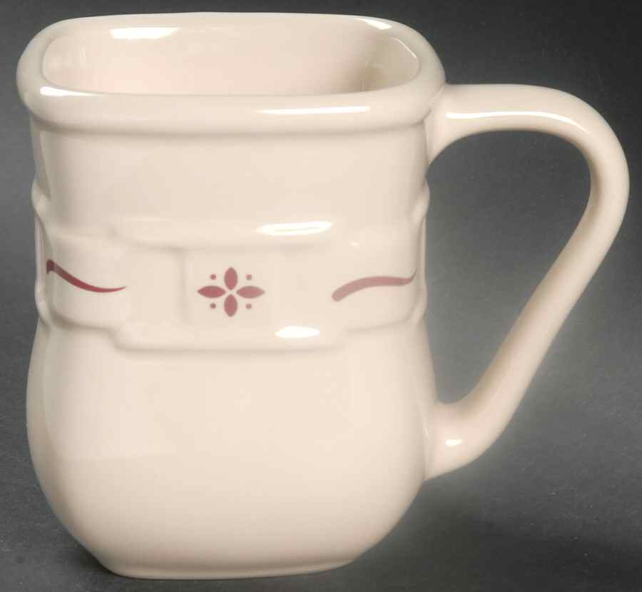 Woven Traditions Red Mug by Longaberger-1