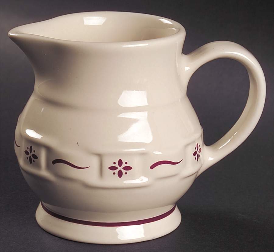 Woven Traditions Red Creamer by Longaberger-1