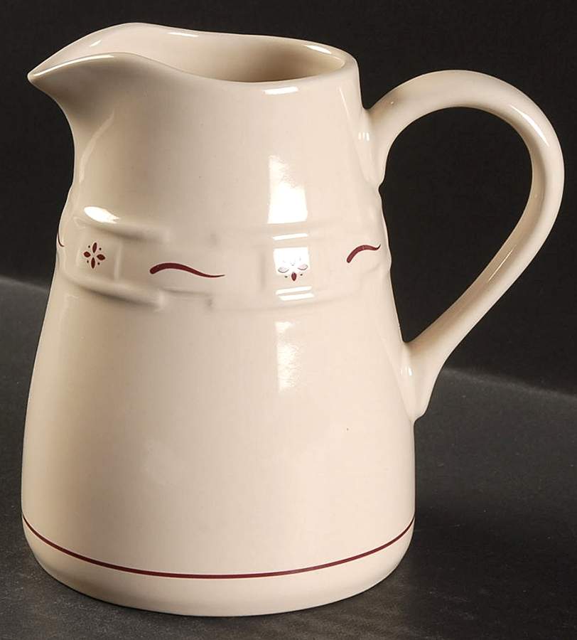 Woven Traditions Red Creamer by Longaberger-1