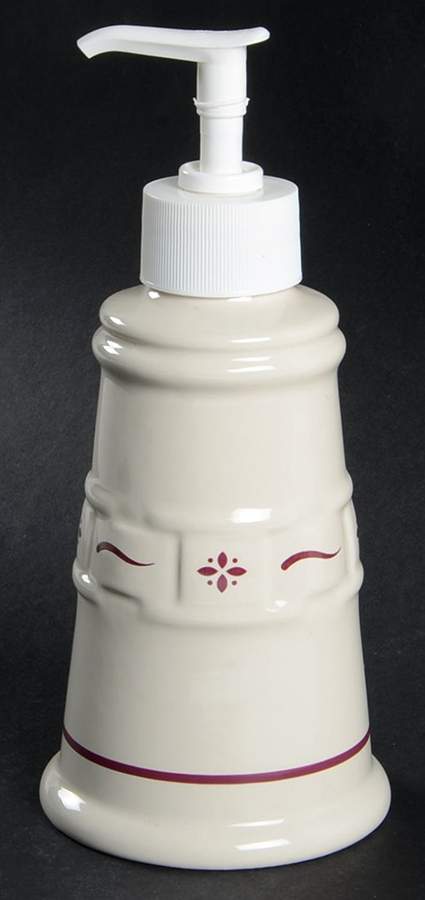 Woven Traditions Red Lotion Dispenser by Longaberger-1