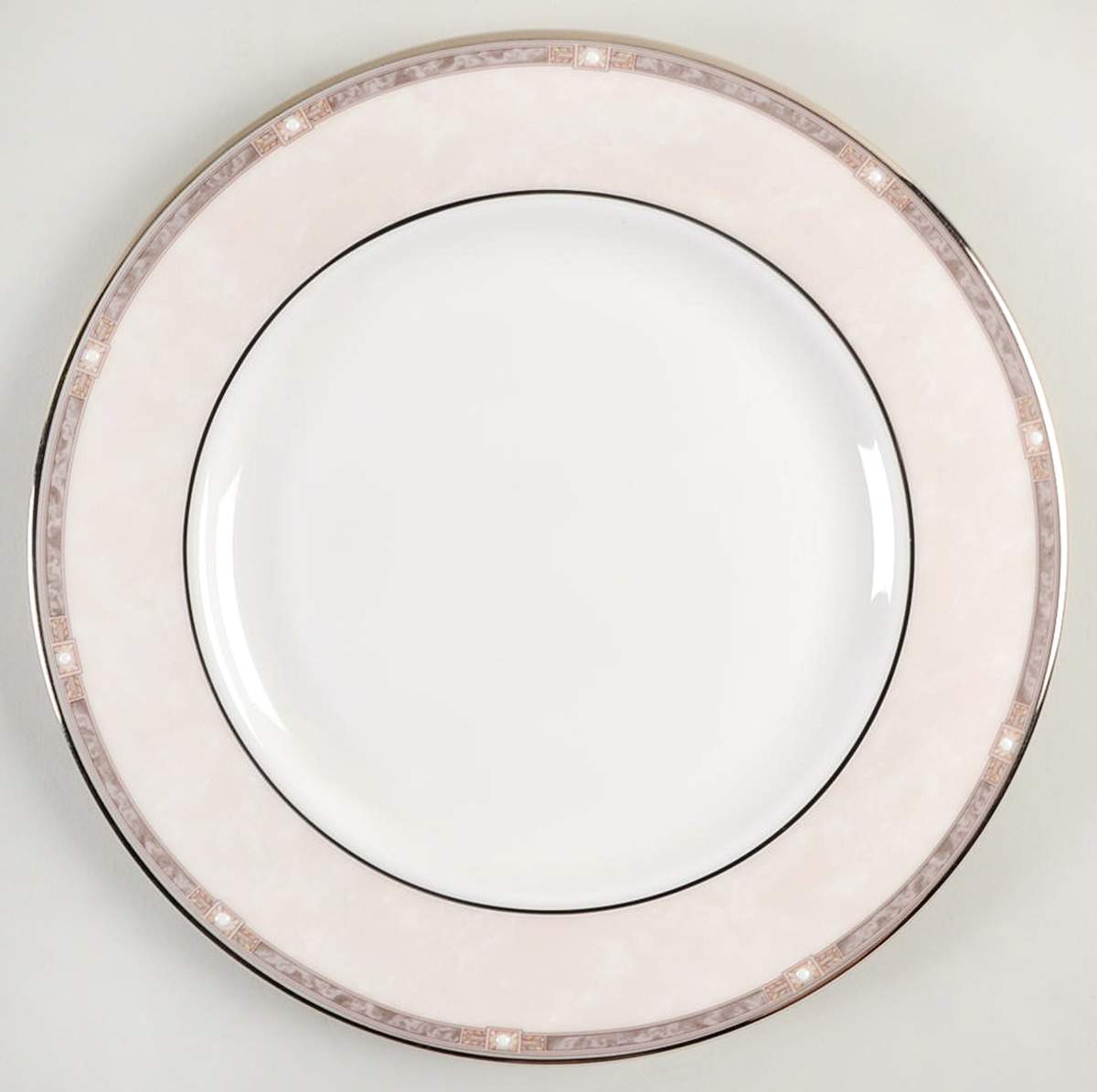 Pearlescence Platinum Salad Plate by Lenox-1