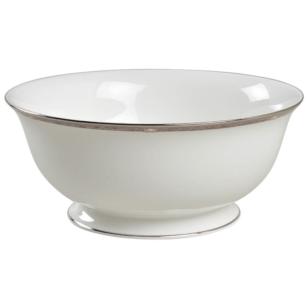Pearlescence Platinum 8" Round Vegetable Bowl by Lenox-1