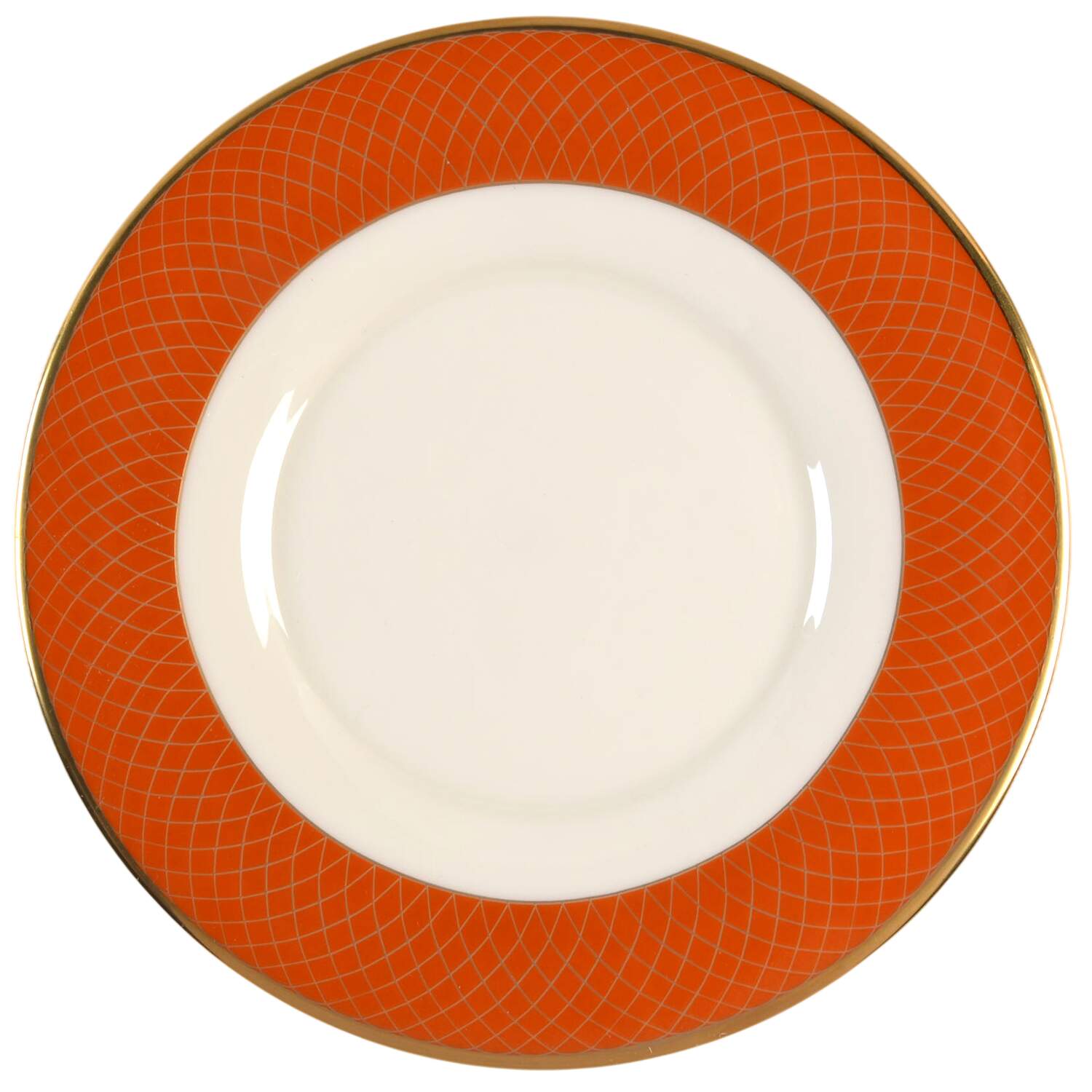 Au Courant Persimmon Saucer by Lenox-1
