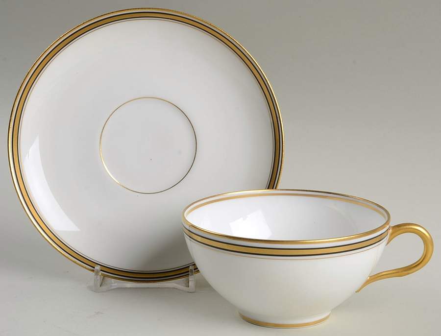 LAT25 Flat Cup & Saucer Set by Latrille-1
