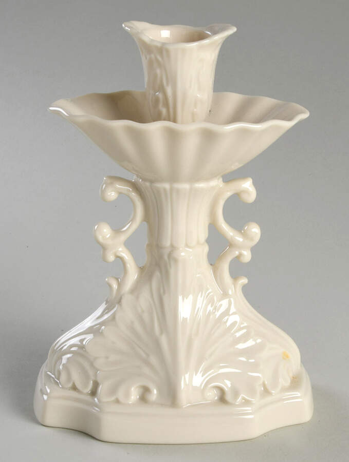 Aquarius Collection (Giftware) 6" Candlestick by Lenox-1