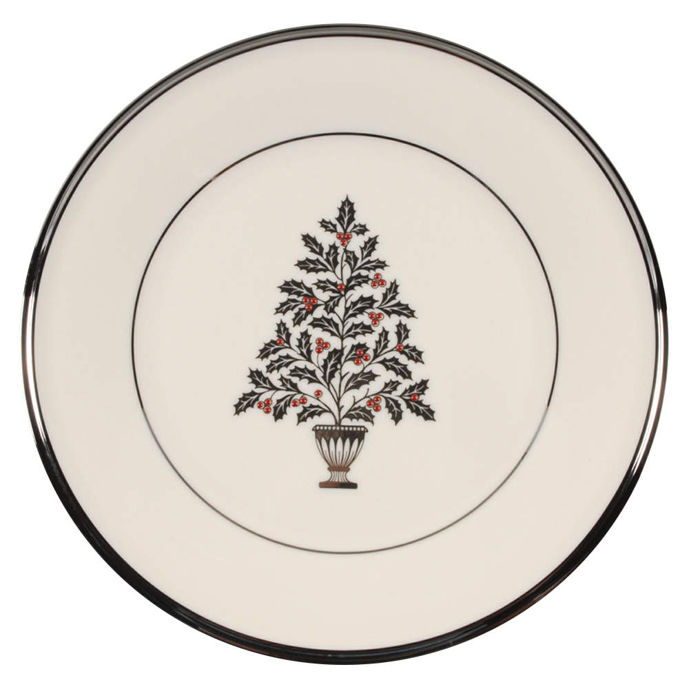 Solitaire Christmas Accent Salad Plate by Lenox-1