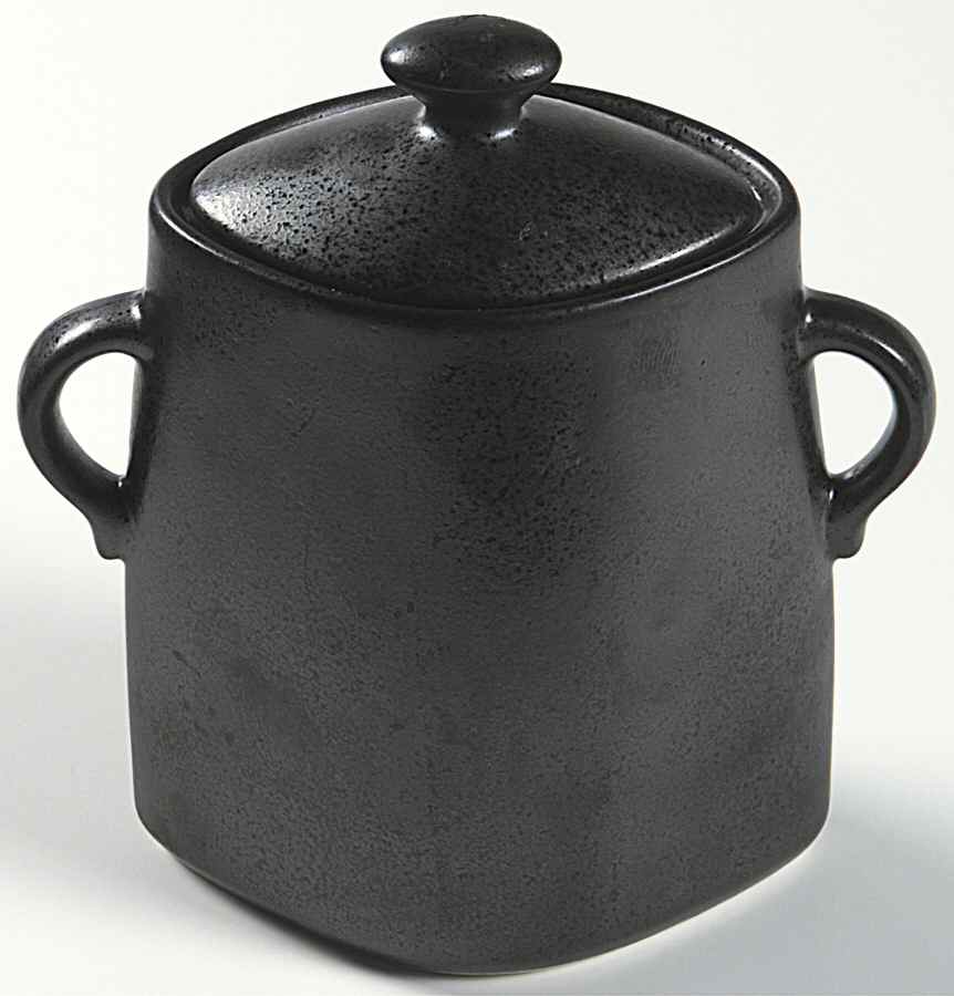 Piano (Round, Smooth Texture) Sugar Bowl & Lid by Lindt-Stymeist-1