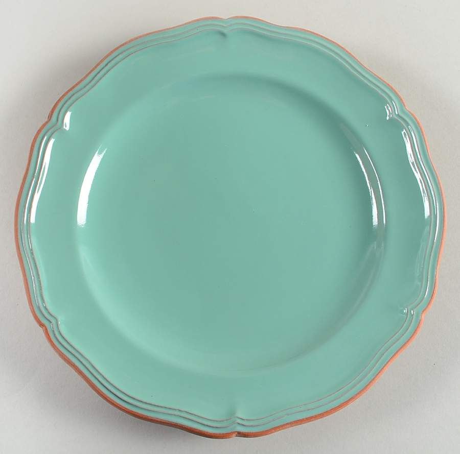 Queen Anne Jade Luncheon Plate by Loneoak-1