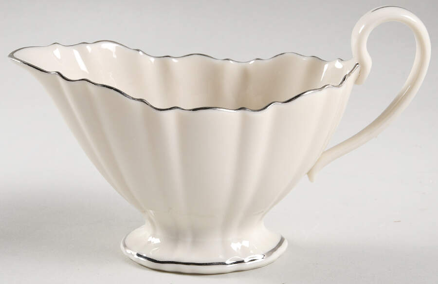 Symphony (Giftware, Platinum Trim) Creamer by Lenox-1