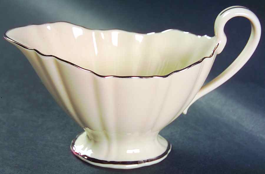 Symphony (Giftware, Platinum Trim) Creamer by Lenox-1