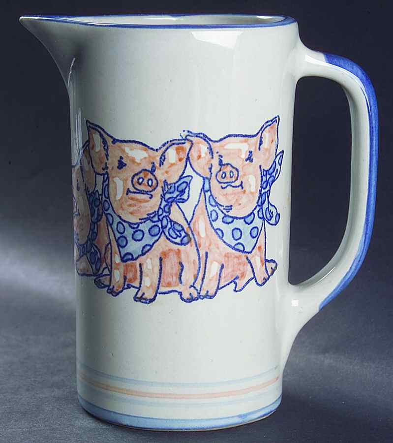 Precious Pigs 32 Oz Pitcher by Louisville-1