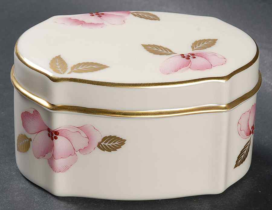 Royal Blossom Collection Oblong Box & Lid by Lenox-1