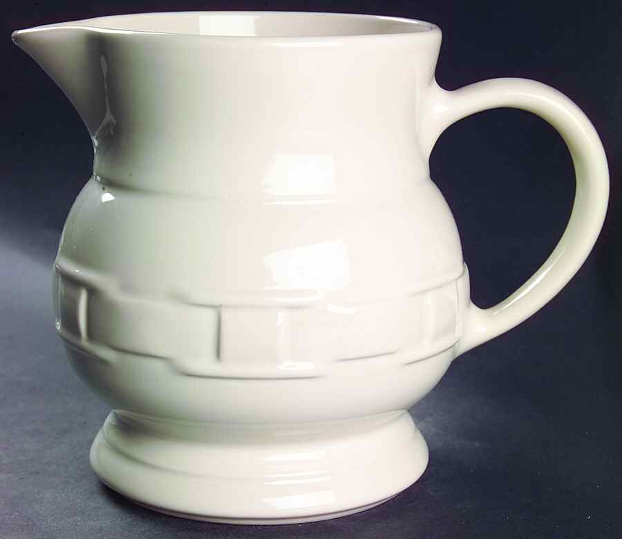 Woven Traditions Ivory 64 Oz Pitcher by Longaberger-1