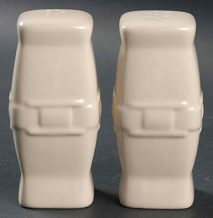 Woven Traditions Ivory Salt & Pepper Set by Longaberger-1