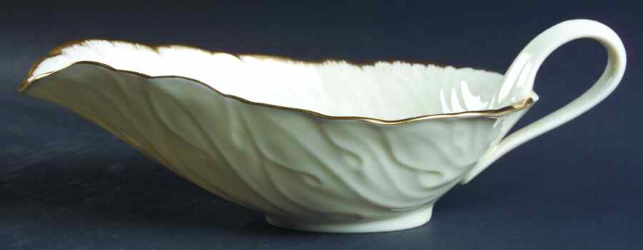 Colony Collection Gold Open Sauce Boat by Lenox-1
