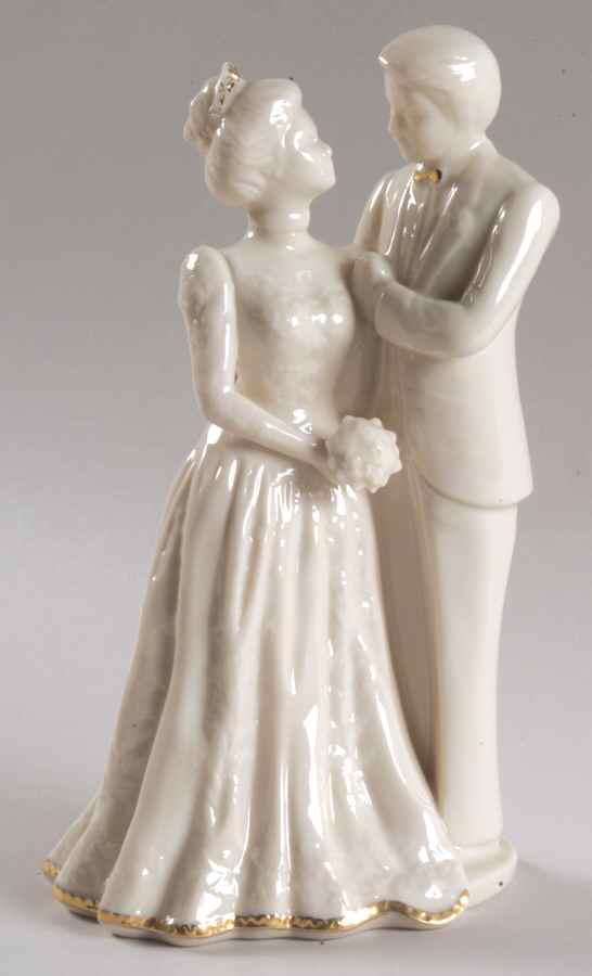 Wedding Promises Collection Bride and Groom Cake Topper by Lenox-1