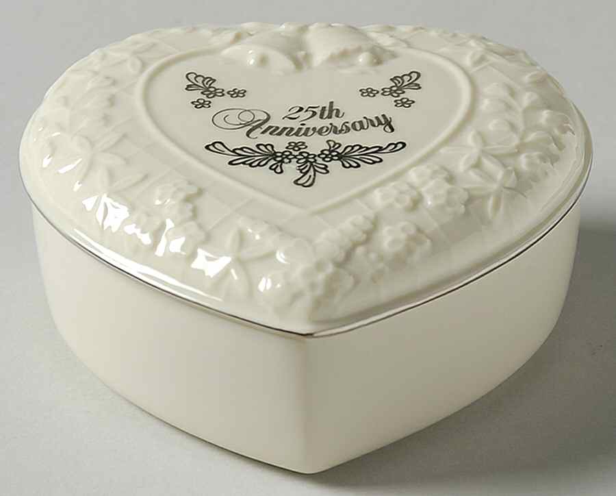 Wedding Promises Collection Heart Shape Box & Lid by Lenox-1