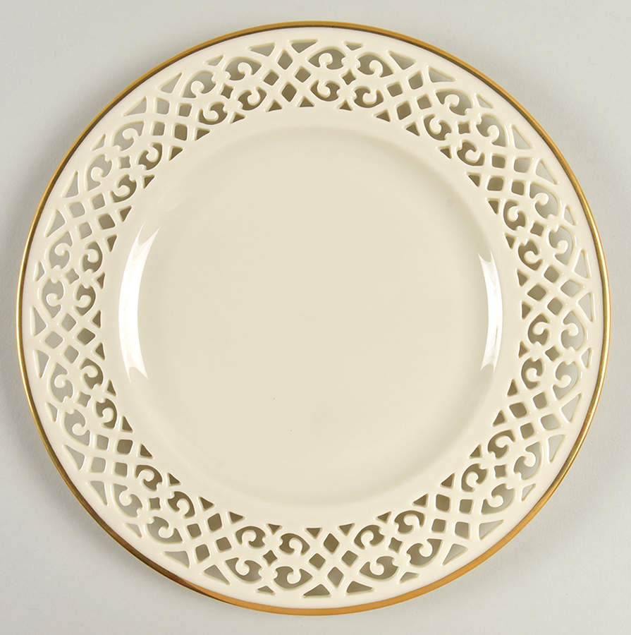 Matelasse Accent Luncheon Plate by Lenox-1