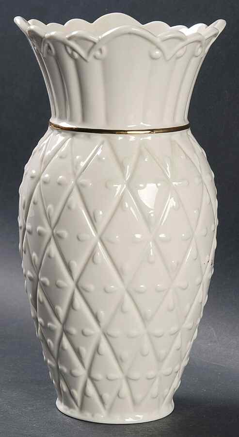 Matelasse 9" Vase by Lenox-1