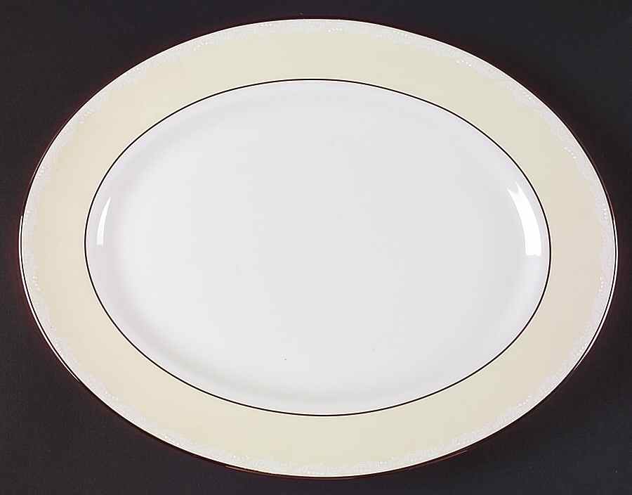 Faith 13" Oval Serving Platter by Lenox-1