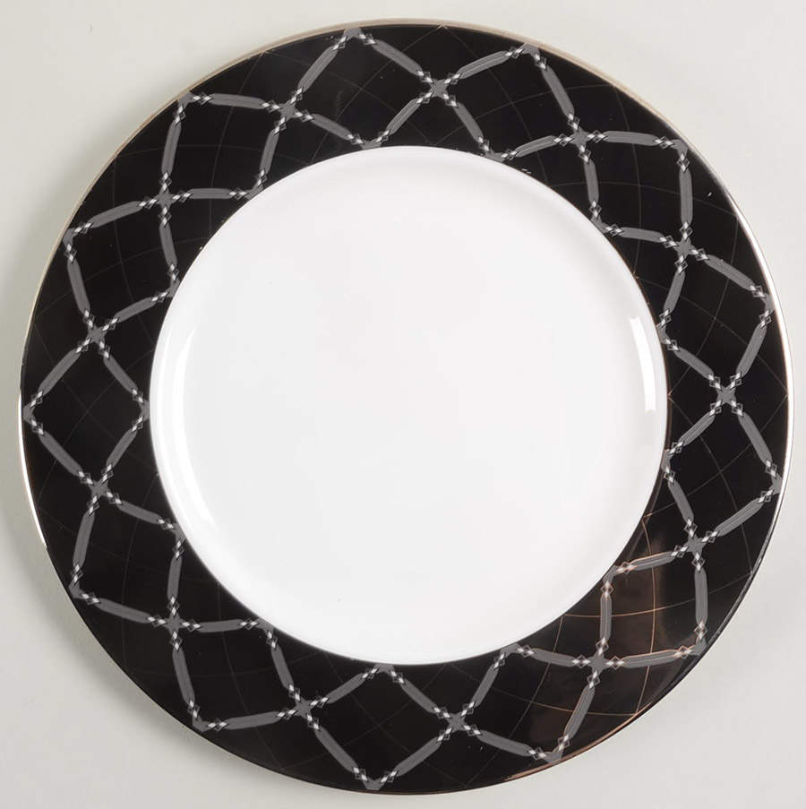 Diamond Solitaire Accent Luncheon Plate by Lenox-1