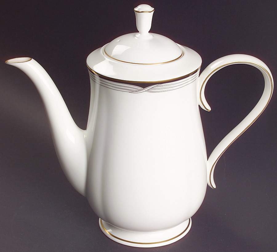 Erica (Japan Backstamp Mark) Coffee Pot & Lid by Lenox-1
