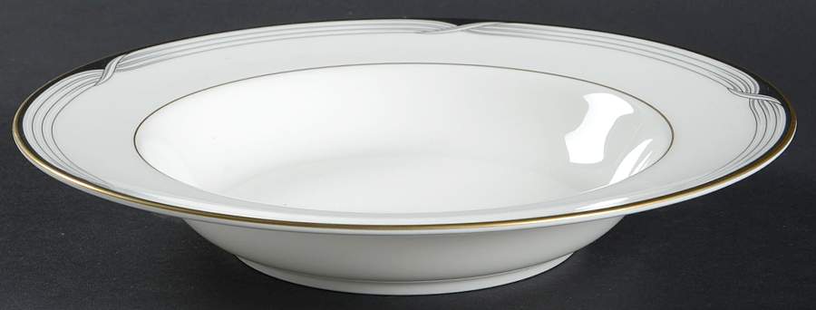 Erica (Japan Backstamp Mark) Rim Soup Bowl by Lenox-1