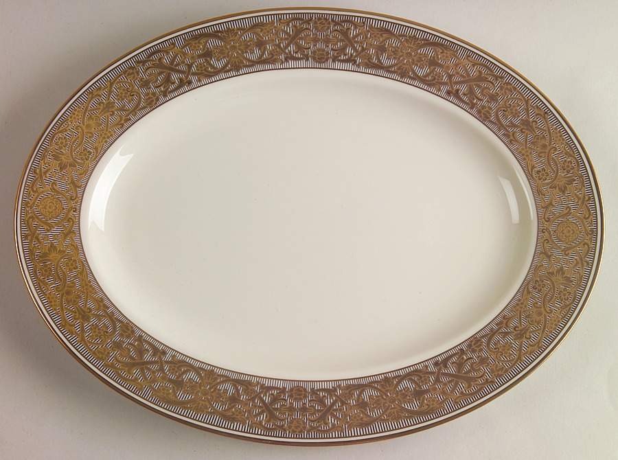Haute Couture 13" Oval Serving Platter by Lenox-1