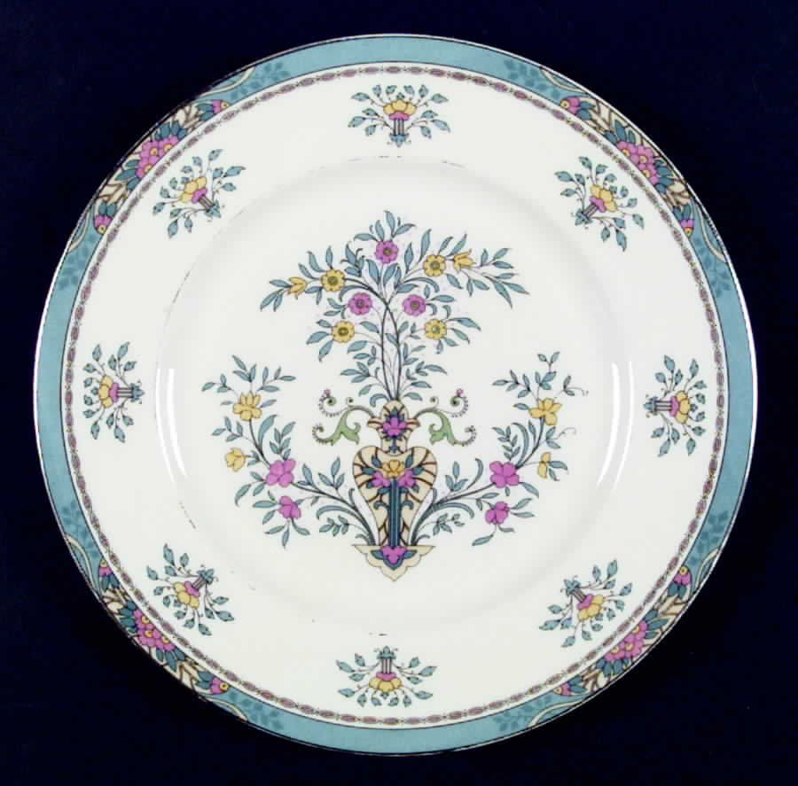 Blue Tree (Black Green, Platinum Trim) Dinner Plate by Lenox-1