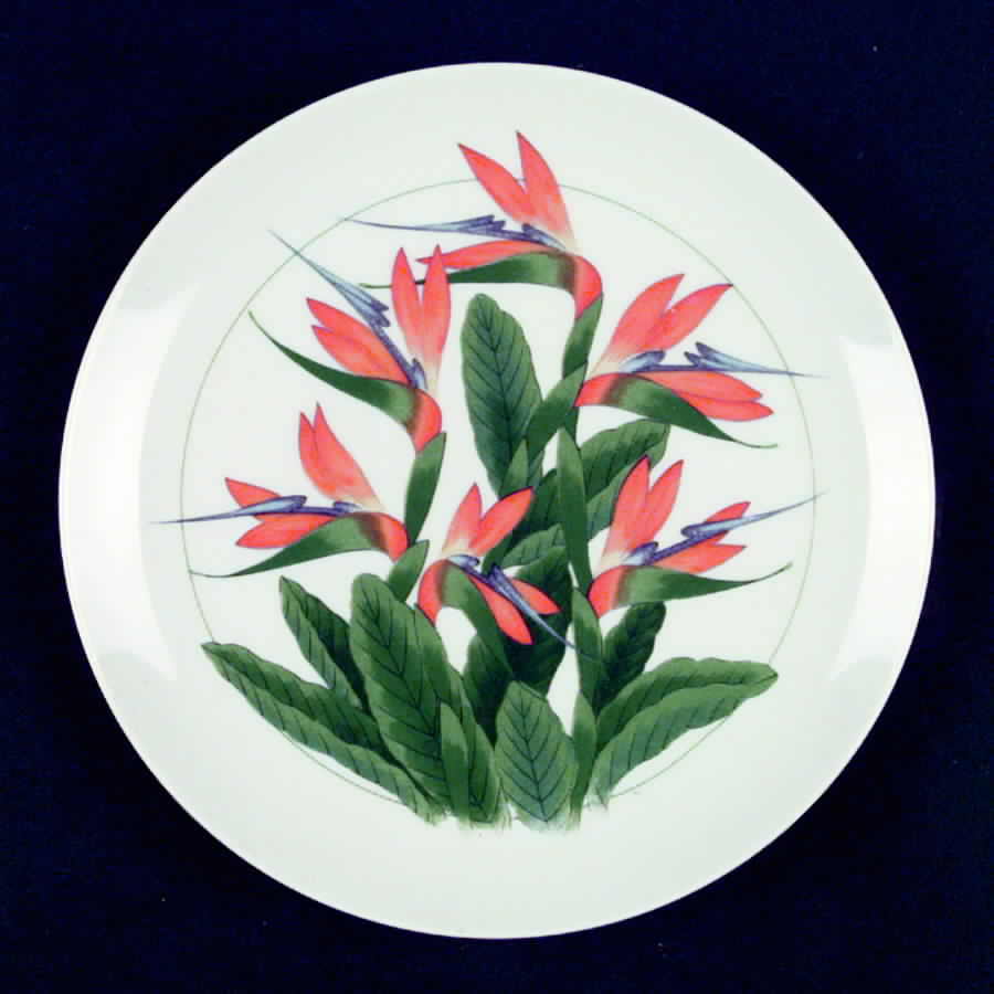 Paradise Hawaii Salad Plate by Liberty House-1