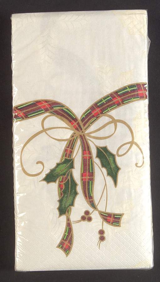 Holiday Nouveau Gold Package of Paper Guest Towel Napkins by Lenox-1