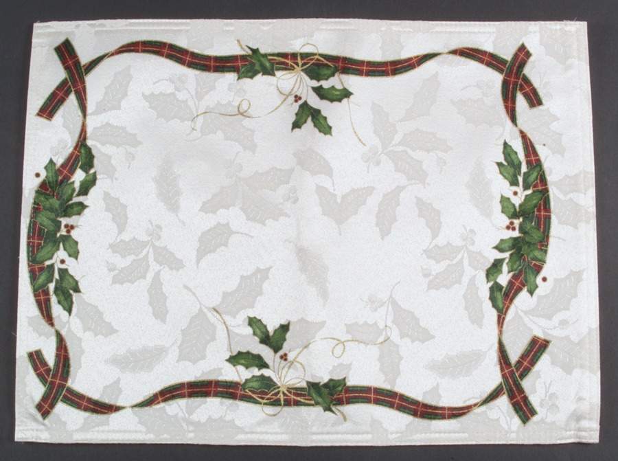 Holiday Nouveau Gold Cloth Placemat by Lenox-1