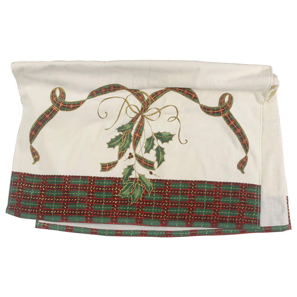 Holiday Nouveau Gold Bath Towel by Lenox-1