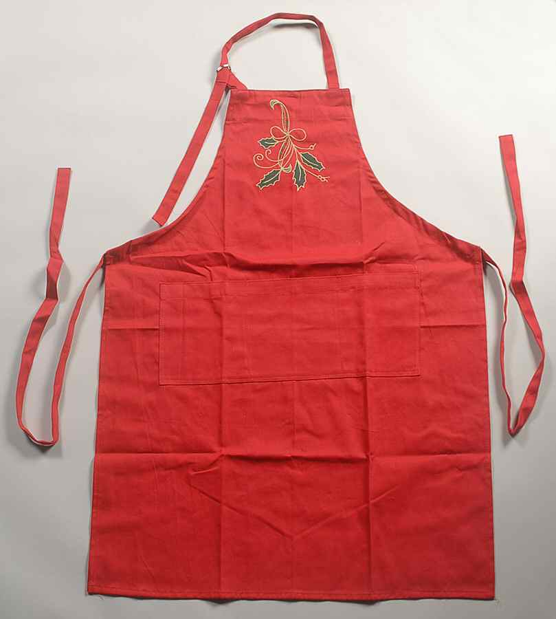 Holiday Nouveau Gold Cloth Kitchen Apron by Lenox-1