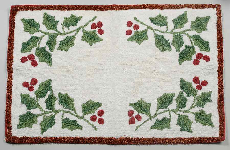 Holiday Nouveau Gold Bath Rug by Lenox-1