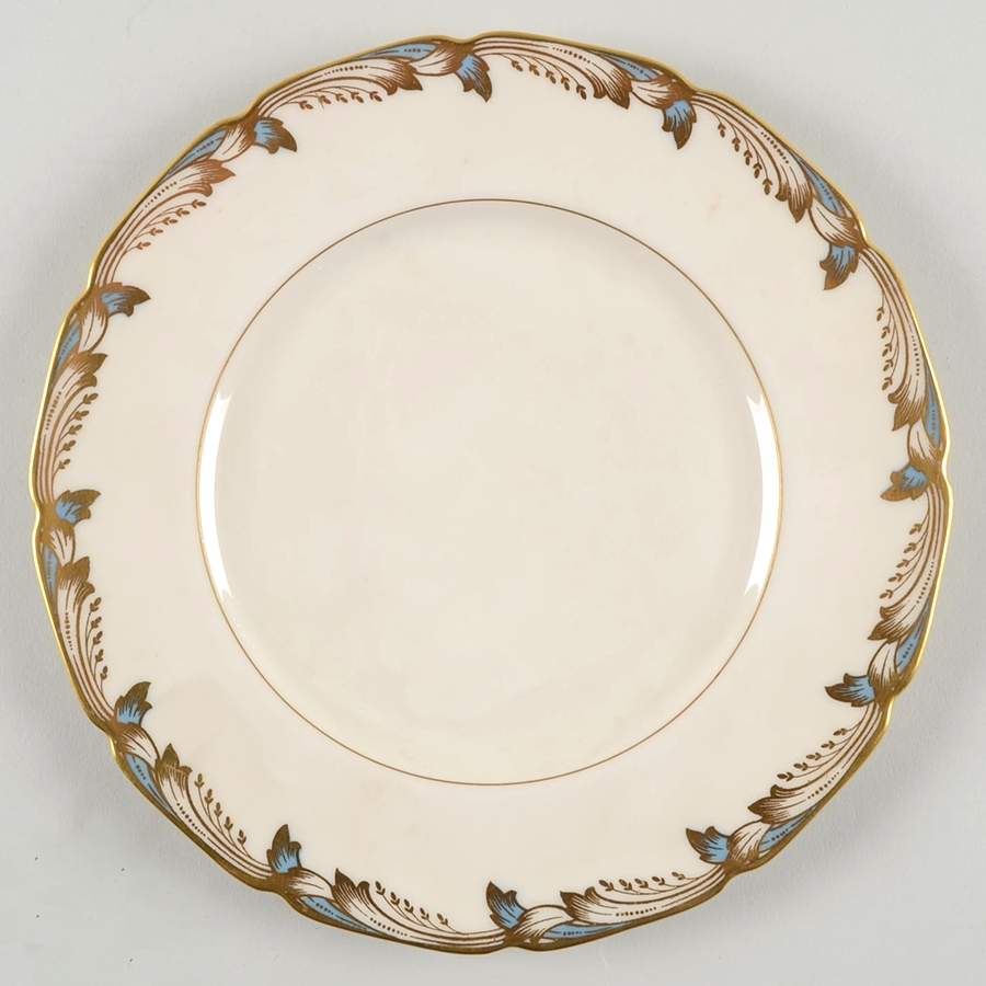 Essex Light Blue (Scalloped) Salad Plate by Lenox-1