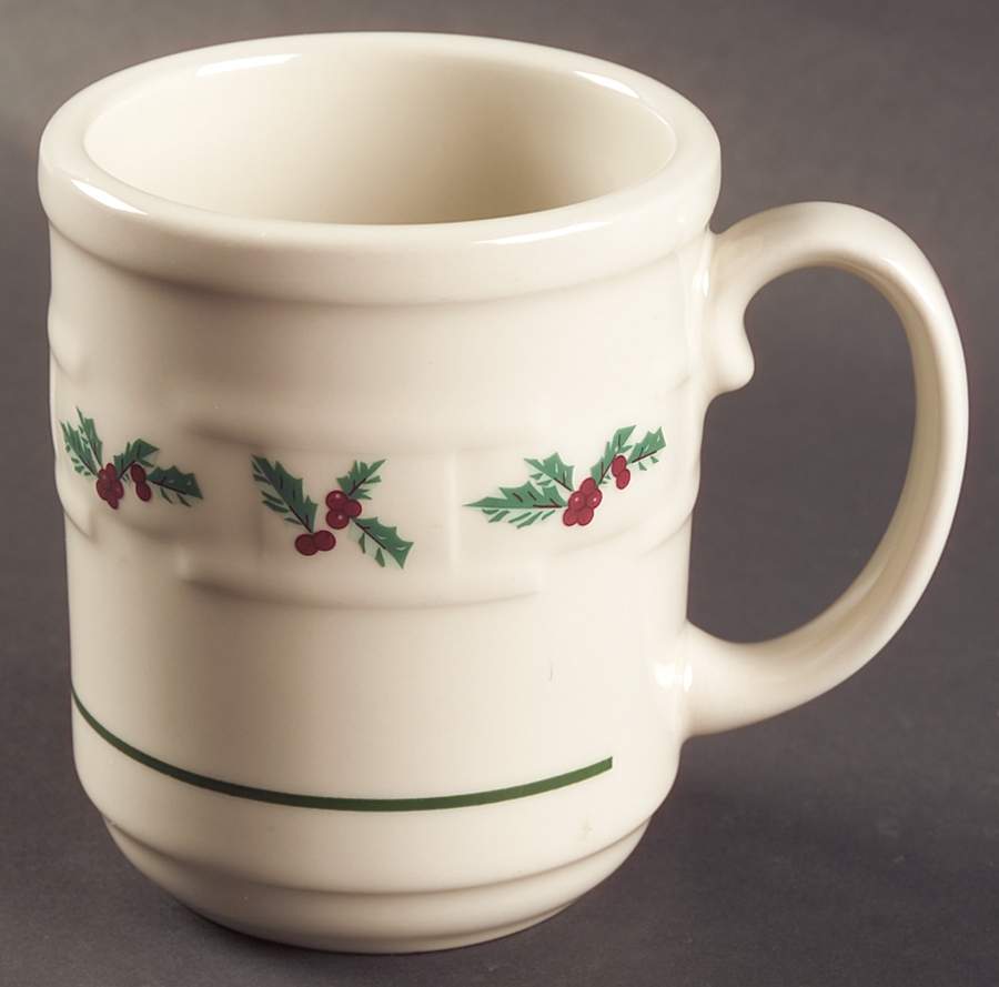 Holly Mug by Longaberger-1