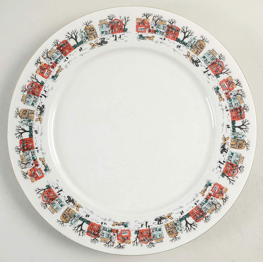 Village Dinner Plate by Lynn's China-1
