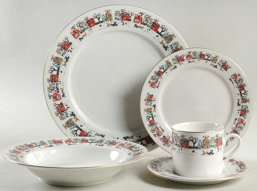 Village 5 Piece Place Setting by Lynn's China-1