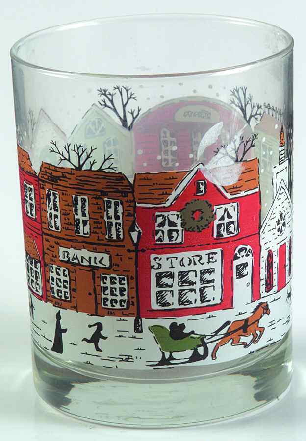 Village Glassware Double Old Fashioned by Lynn's China-1