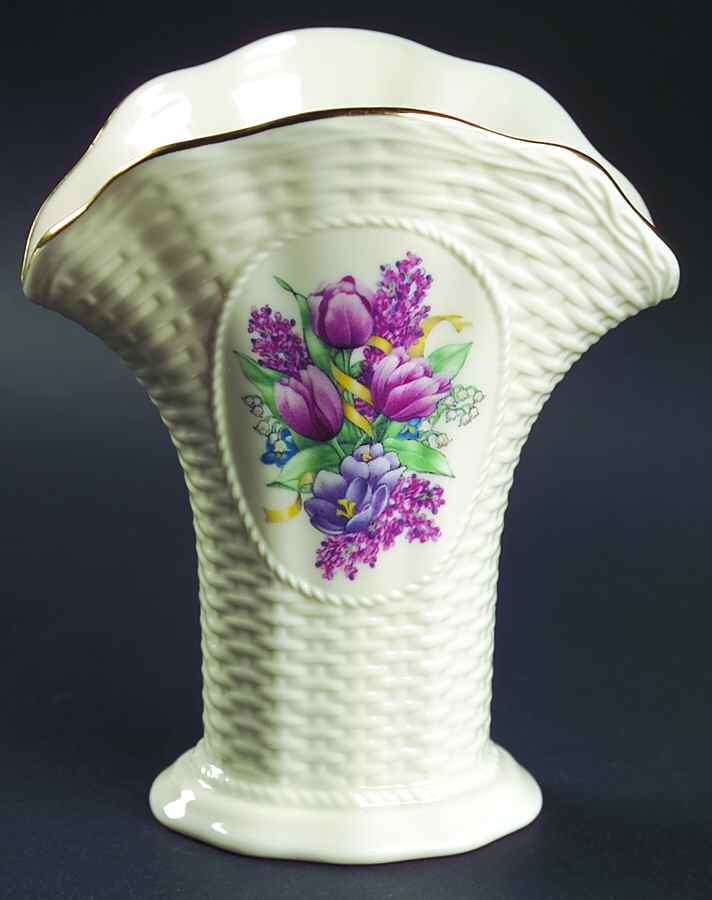 Springtime Bouquet Collection 6" Vase by Lenox-1