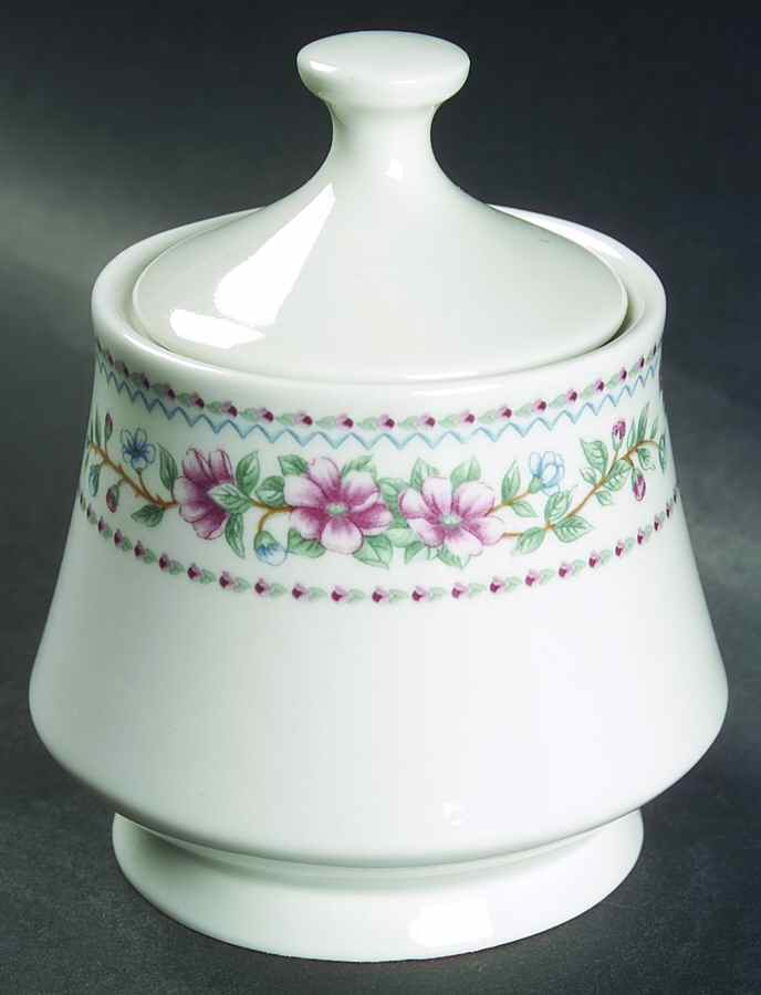 Bellezza Sugar Bowl & Lid by Lynn's China-1