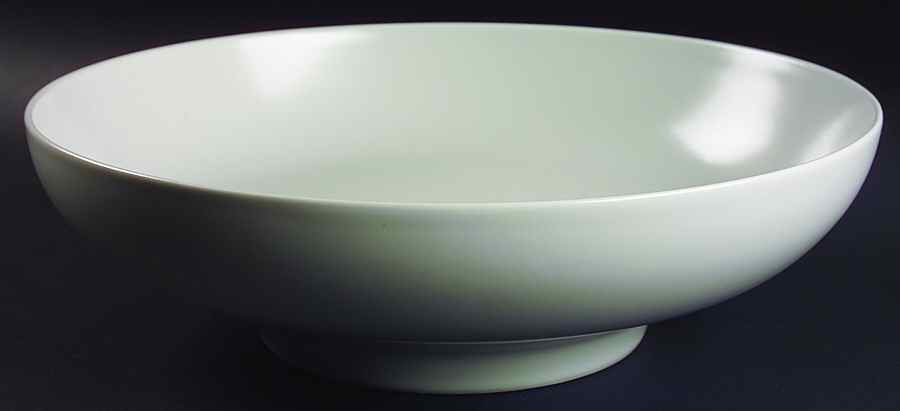 Frost White (Round) 13" Large Salad Serving Bowl by Lindt-Stymeist-1