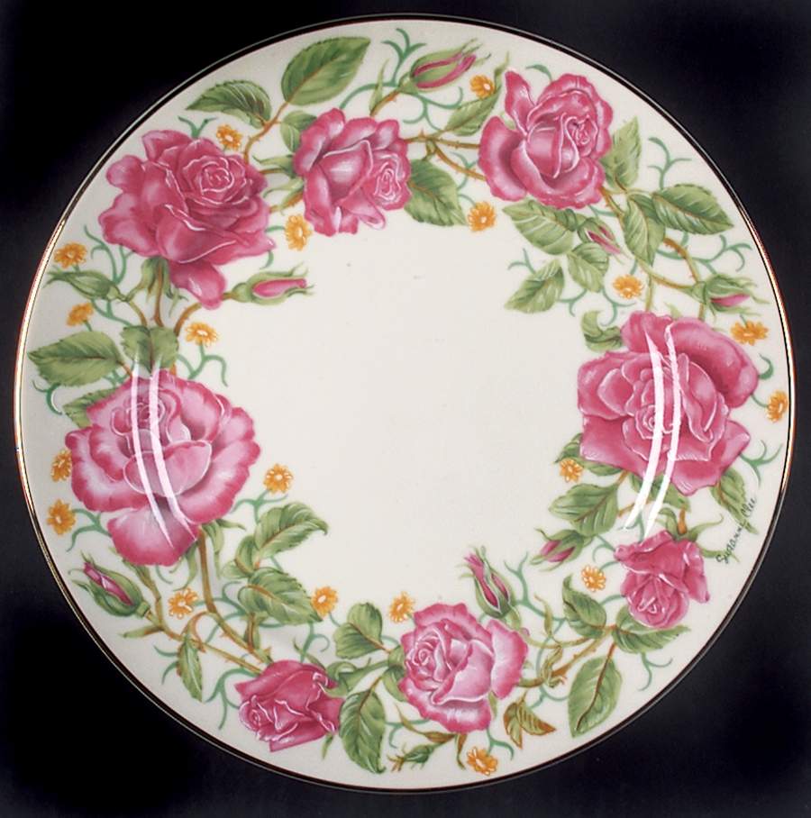 Flower Blossom Collection Dessert/Pie Plate by Lenox-1