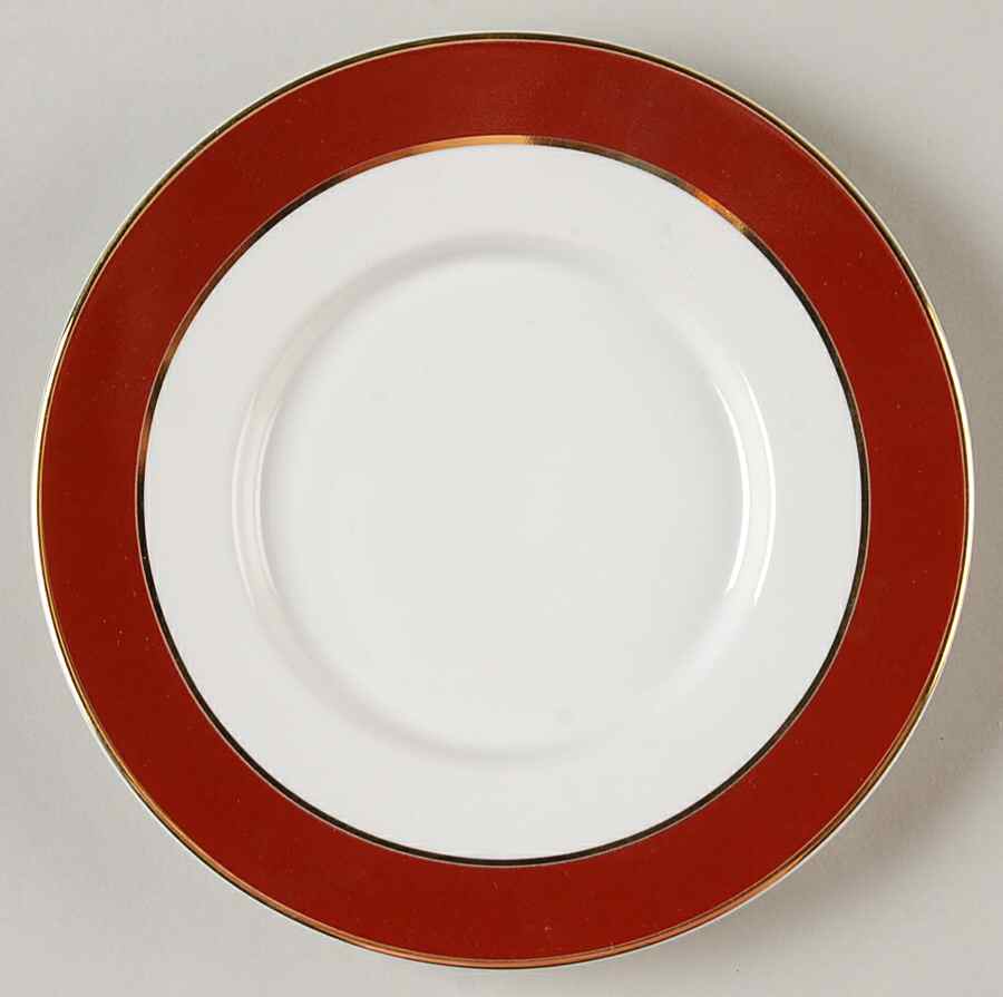 Southport Cabernet with Gold Saucer by Ralph Lauren China-1