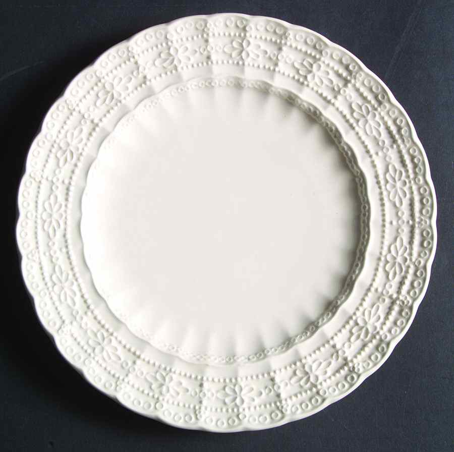 Irish Lace Salad Plate by Lefton-1