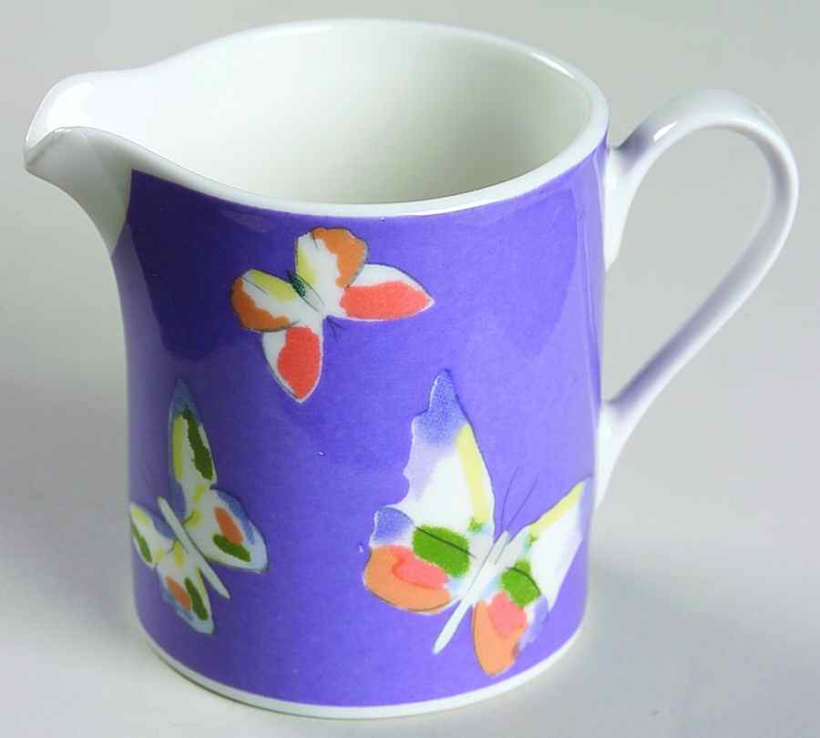 Farfalla Purple Creamer by Lynn's China-1