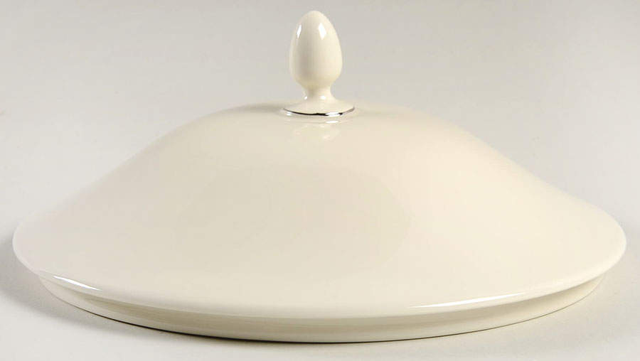 Pearl Innocence Lid for 1999 Shape Round Vegetable by Lenox-1
